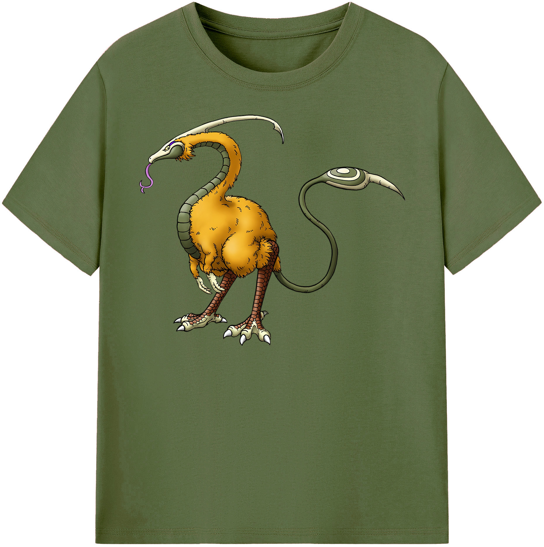 （画像用） ドラゴンクエスト Doragon Kuesuto Dragon Quest 綿100％半袖Tシャツ（フロントプリント）